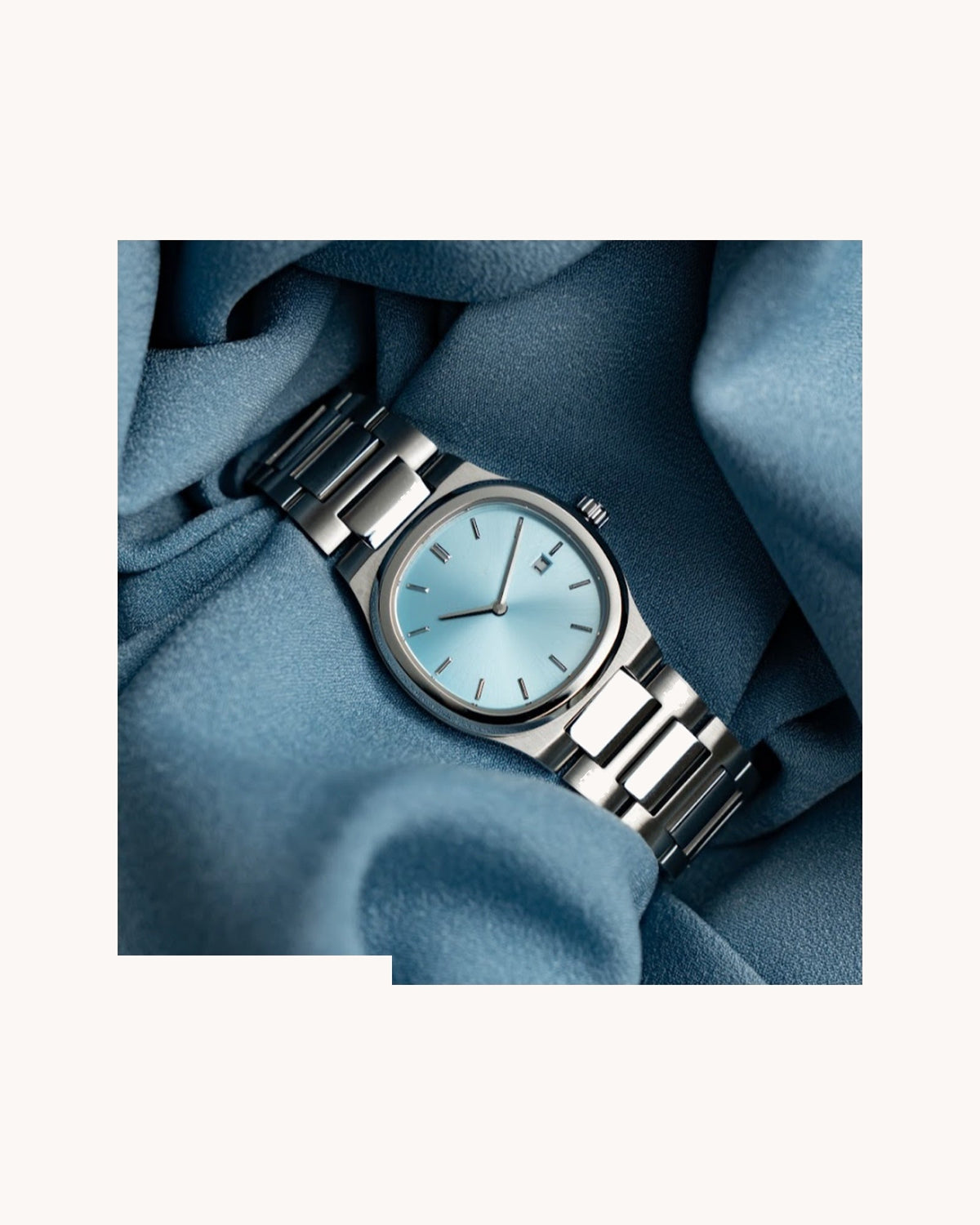 Mayceline | Watch Silver Wave