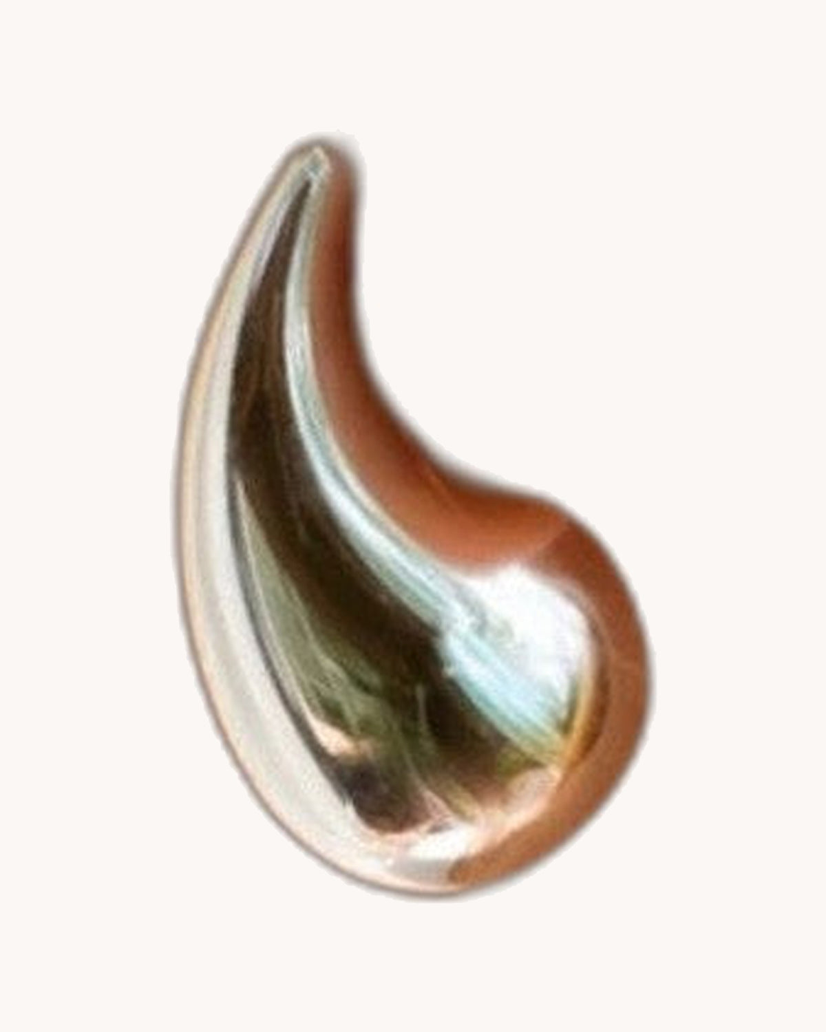 Sandra Teardrop Gold Earrings