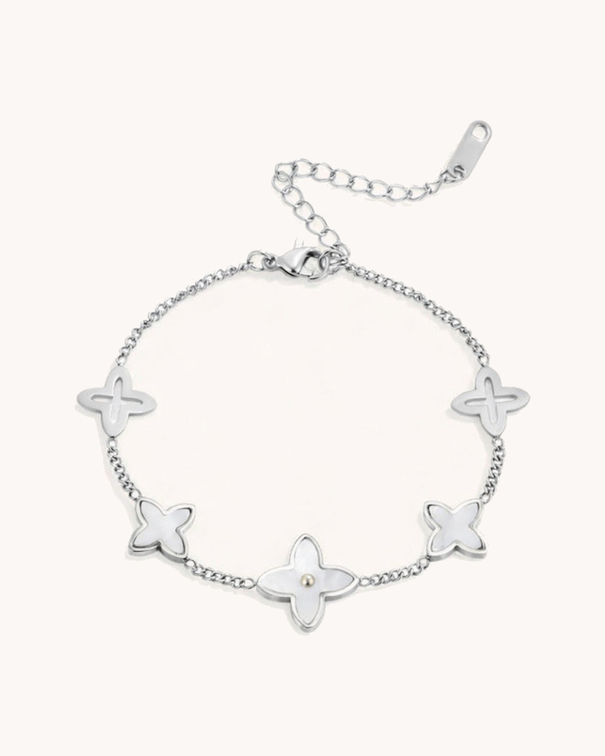 White Blossom | Petal Bracelet