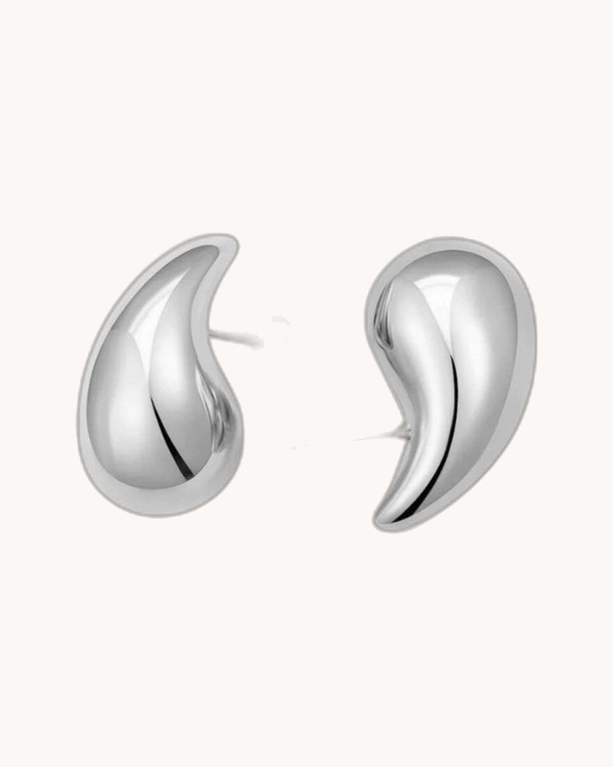 Sandra Teardrop Gold Earrings